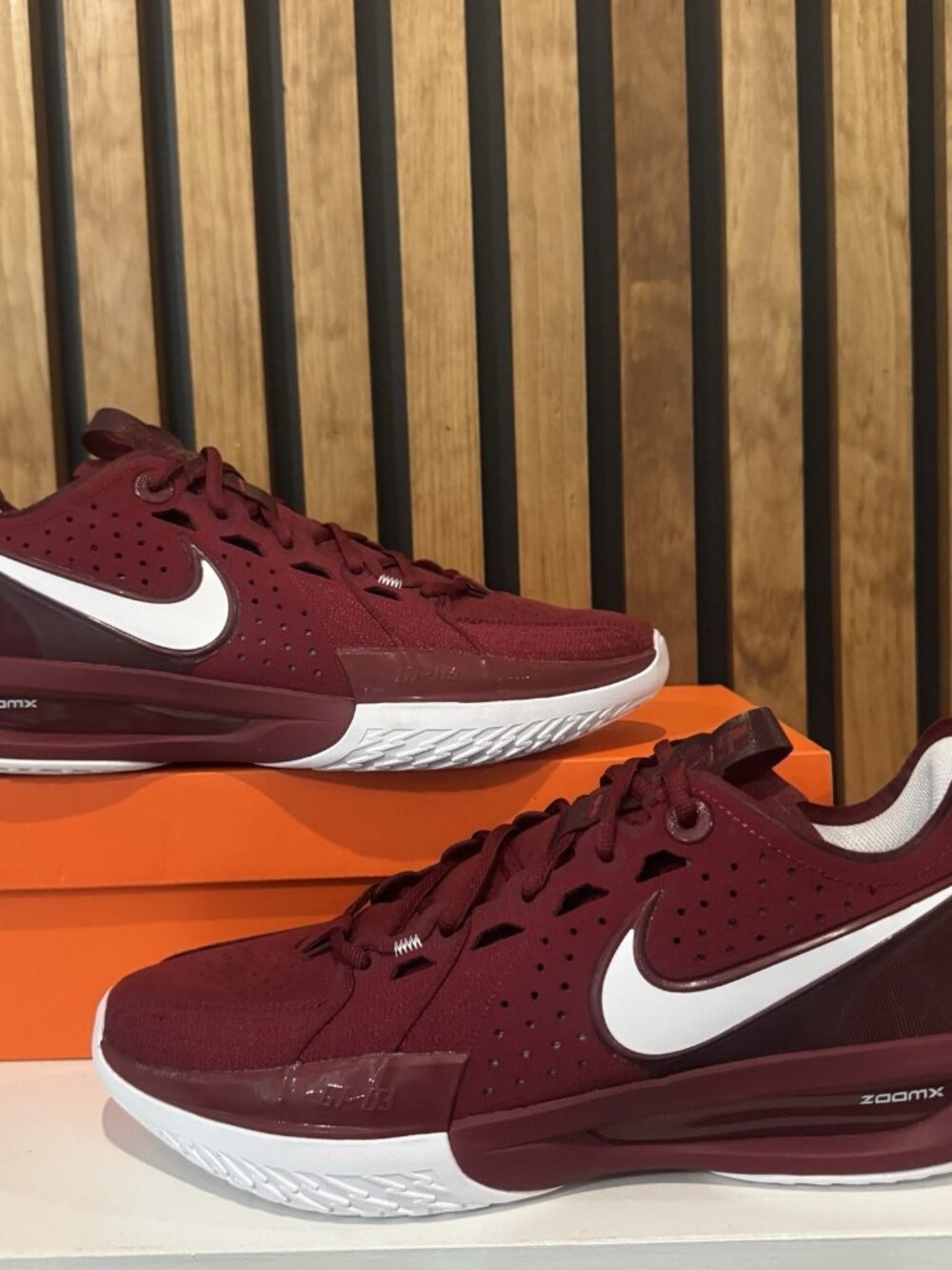 SIZE 12 MENS - Nike GT Cut 3 TB PE UNRELEASED Maroon Dark Red White HJ7022-602